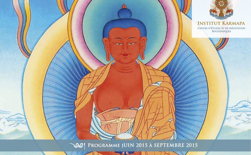 Programme estival à l’Institut Karmapa – été 2015