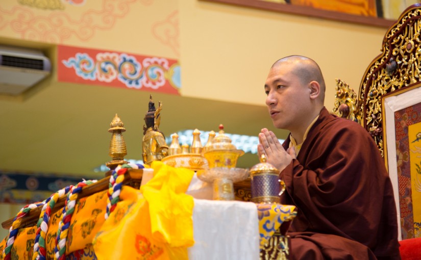 Karmapa en Malaisie : les cérémonies du Vesak